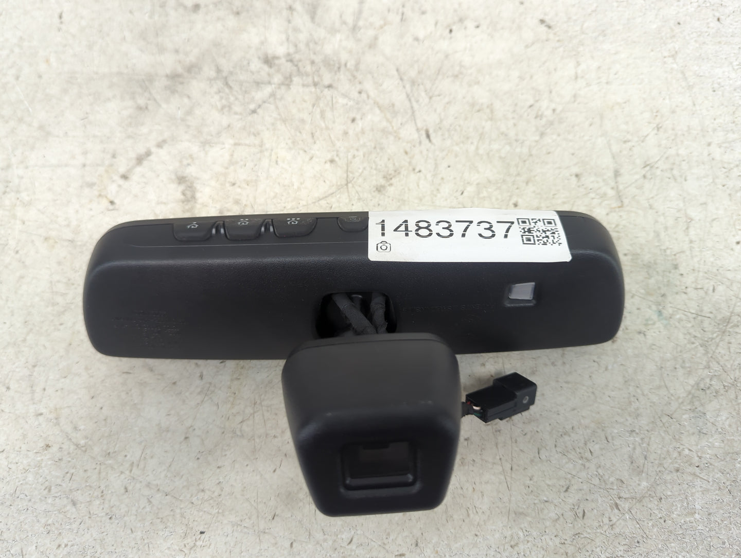 2017 Subaru Legacy Interior Rear View Mirror Replacement OEM P/N:E11 045866 Fits OEM Used Auto Parts - Oemusedautoparts1.com