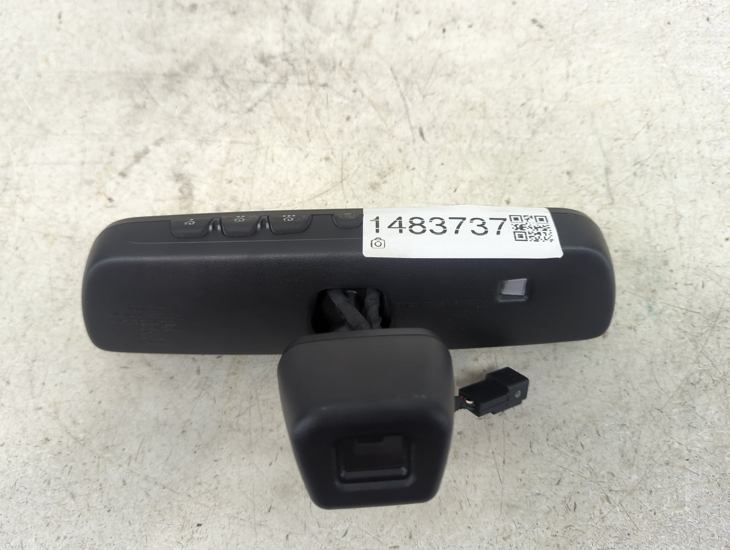 2017 Subaru Legacy Interior Rear View Mirror Replacement OEM P/N:E11 045866 Fits OEM Used Auto Parts - Oemusedautoparts1.com