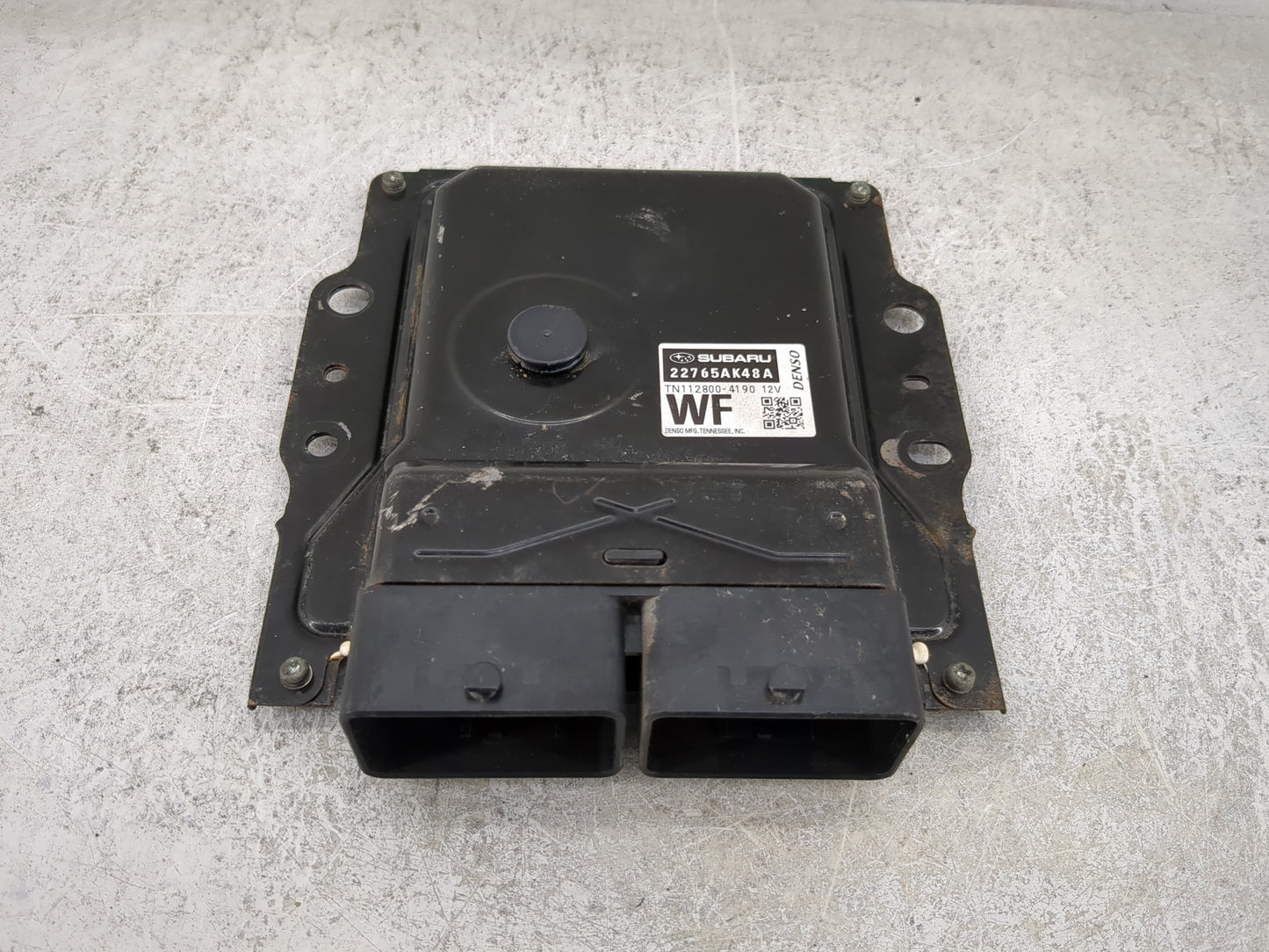 2017 Subaru Legacy PCM Engine Control Computer ECU ECM PCU OEM P/N:22765AK48A TN112800-4190 Fits OEM Used Auto Parts - Oemus