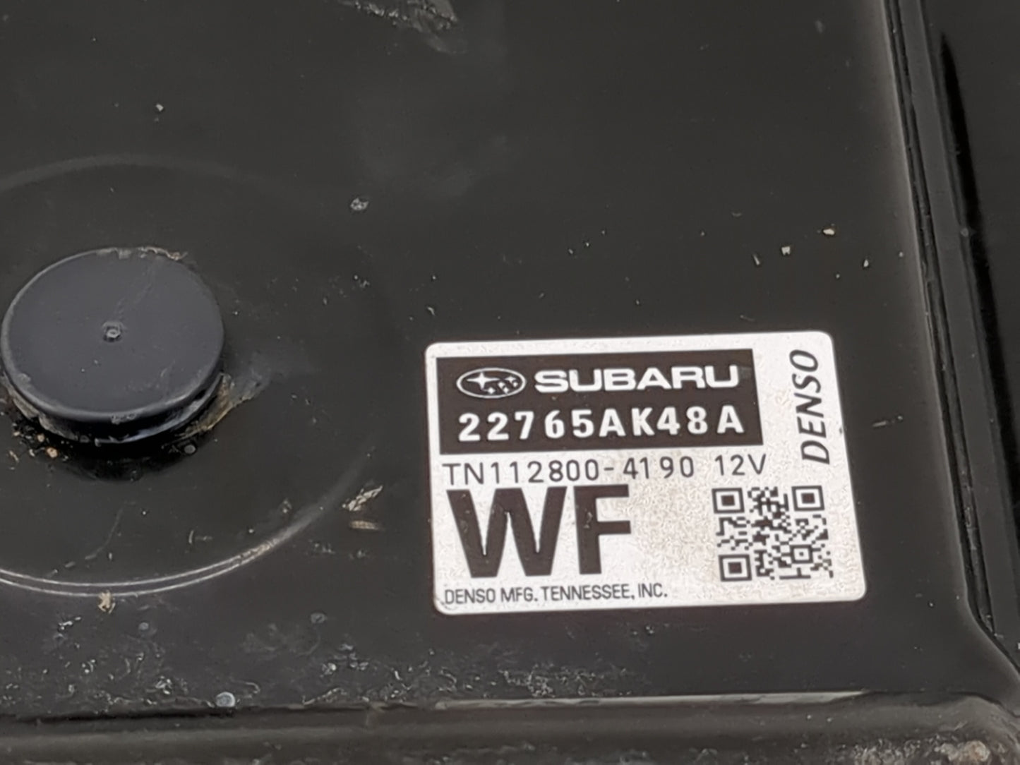 2017 Subaru Legacy PCM Engine Control Computer ECU ECM PCU OEM P/N:22765AK48A TN112800-4190 Fits OEM Used Auto Parts - Oemus