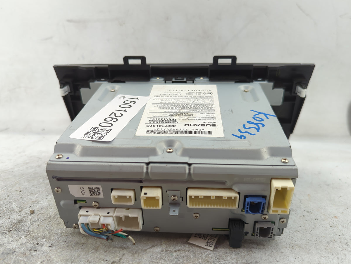 2017 Subaru Legacy Radio AM FM Cd Player Receiver Replacement P/N:86271AL87B 139000-34710101, MNA13319-34710 Fits OEM Used A