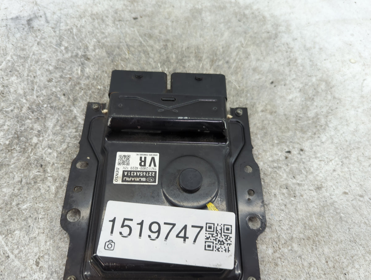 2017 Subaru Legacy PCM Engine Control Computer ECU ECM PCU OEM P/N:22765AK31A TN112800-4220 OEM Used Auto Parts - Oemusedaut