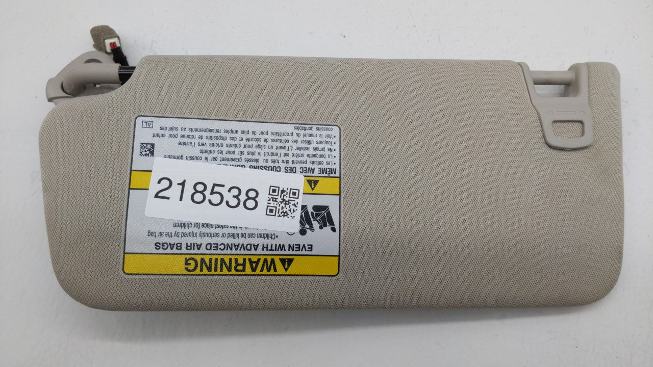 2015-2019 Subaru Legacy Sun Visor Shade Replacement Passenger Right Mirror Fits Fits 2015 2016 2017 2018 2019 OEM Used Auto 
