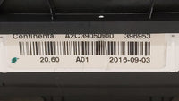 2017 Subaru Legacy Instrument Cluster Speedometer Gauges P/N:85002AL60A Fits OEM Used Auto Parts - Oemusedautoparts1.com