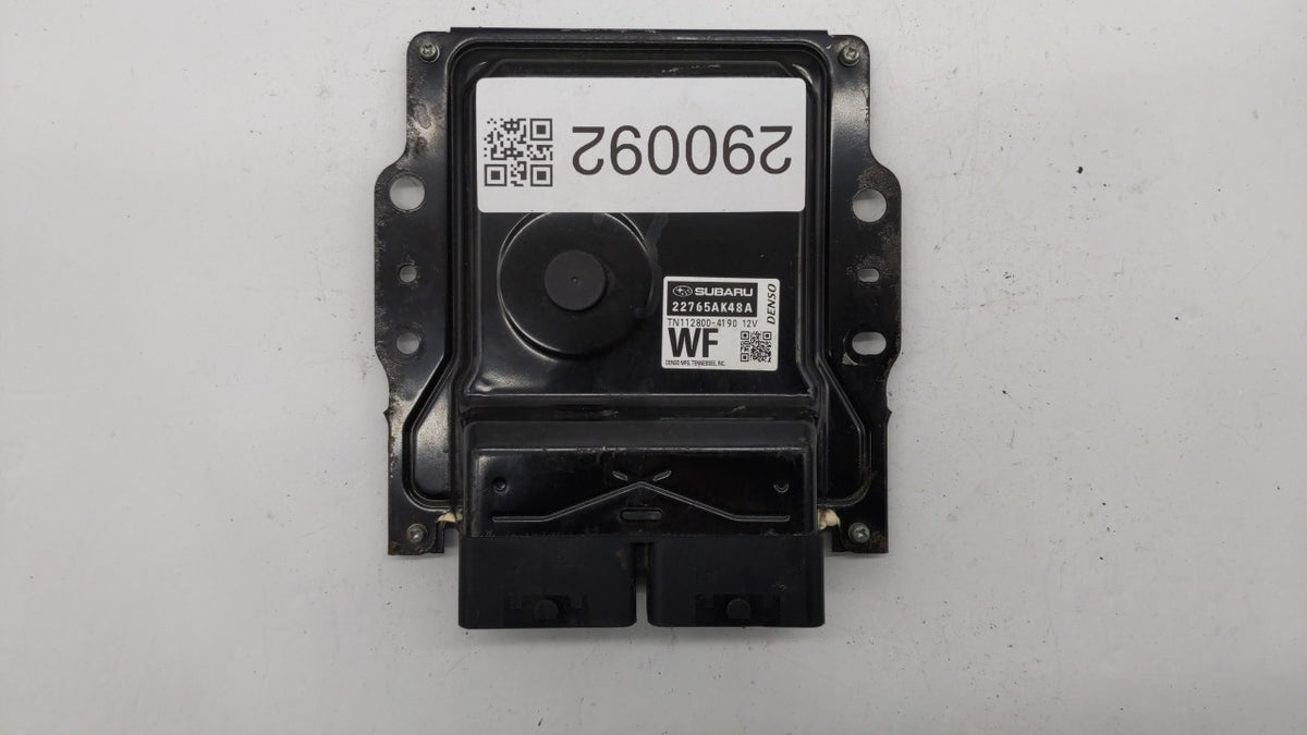 2017 Subaru Legacy PCM Engine Control Computer ECU ECM PCU OEM P/N:22765AK48B 22765AK48D, 22765AK48C, 22765AK48A OEM Used Au