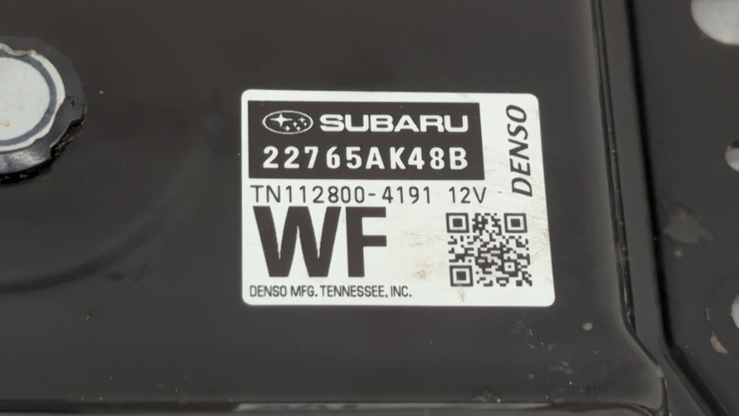 2017 Subaru Legacy PCM Engine Control Computer ECU ECM PCU OEM P/N:22765AK48B 22765AK48D, 22765AK48C, 22765AK48A Fits OEM Us