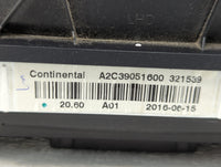2017 Subaru Legacy Instrument Cluster Speedometer Gauges P/N:85003AL60A Fits OEM Used Auto Parts - Oemusedautoparts1.com