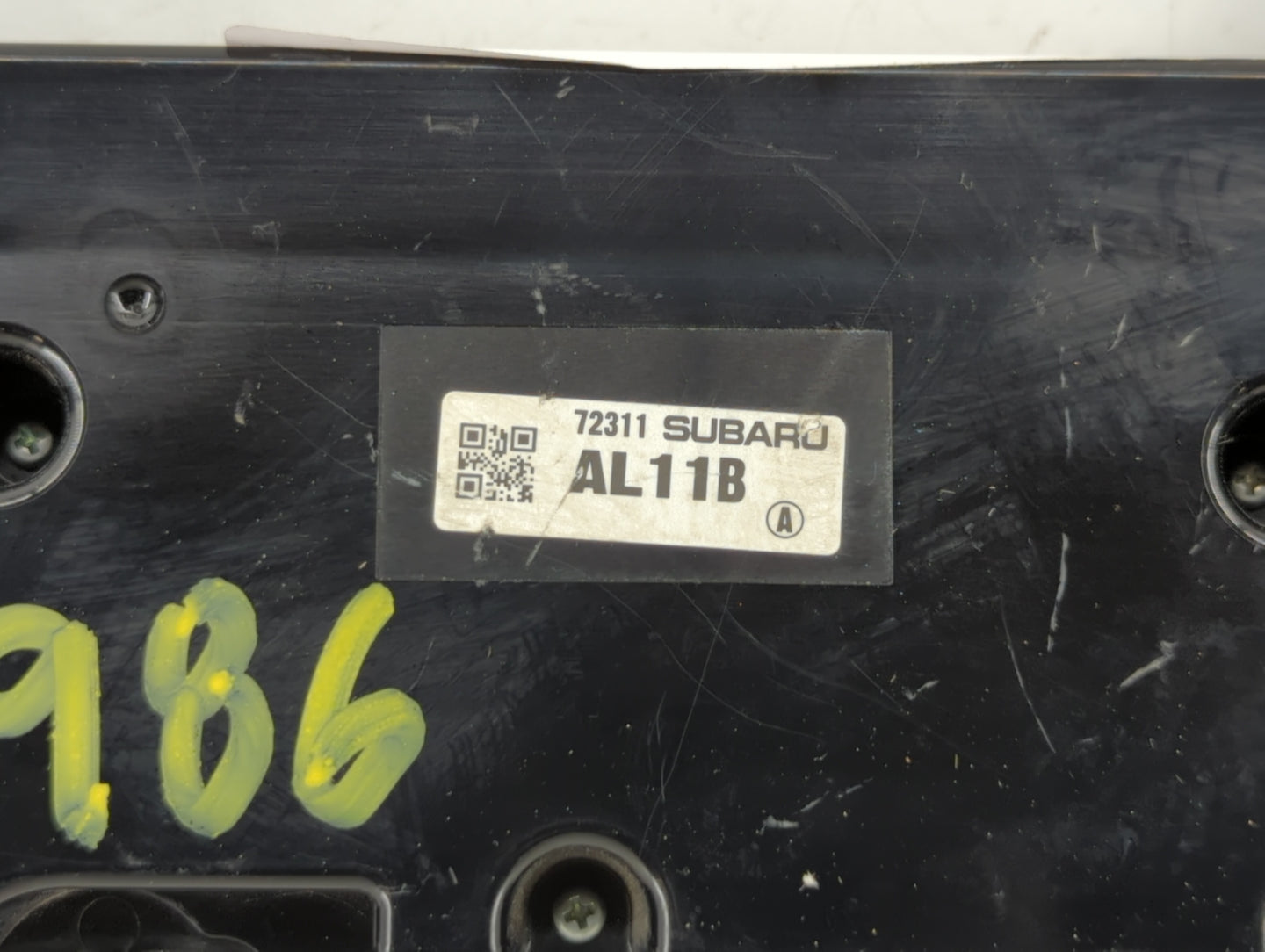 2015-2017 Subaru Legacy Climate Control Module Temperature AC/Heater Replacement P/N:75D726 72311 AL11A Fits Fits 2015 2016 