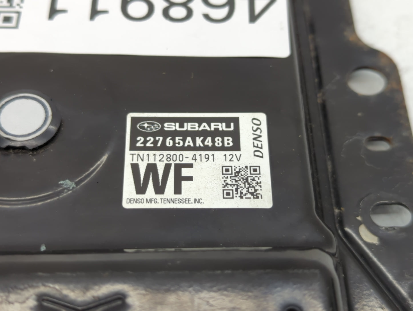 2017 Subaru Legacy PCM Engine Control Computer ECU ECM PCU OEM P/N:22765AK48B Fits OEM Used Auto Parts - Oemusedautoparts1.c