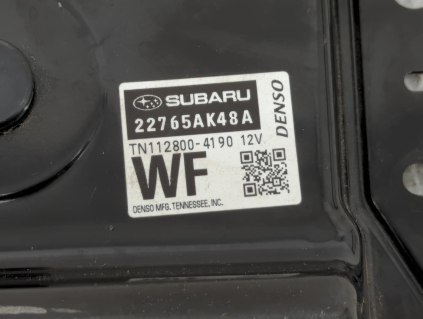 2017 Subaru Legacy PCM Engine Control Computer ECU ECM PCU OEM P/N:22765AK48A 22765AK48D, 22765AK48B, 22765AK48C Fits OEM Us