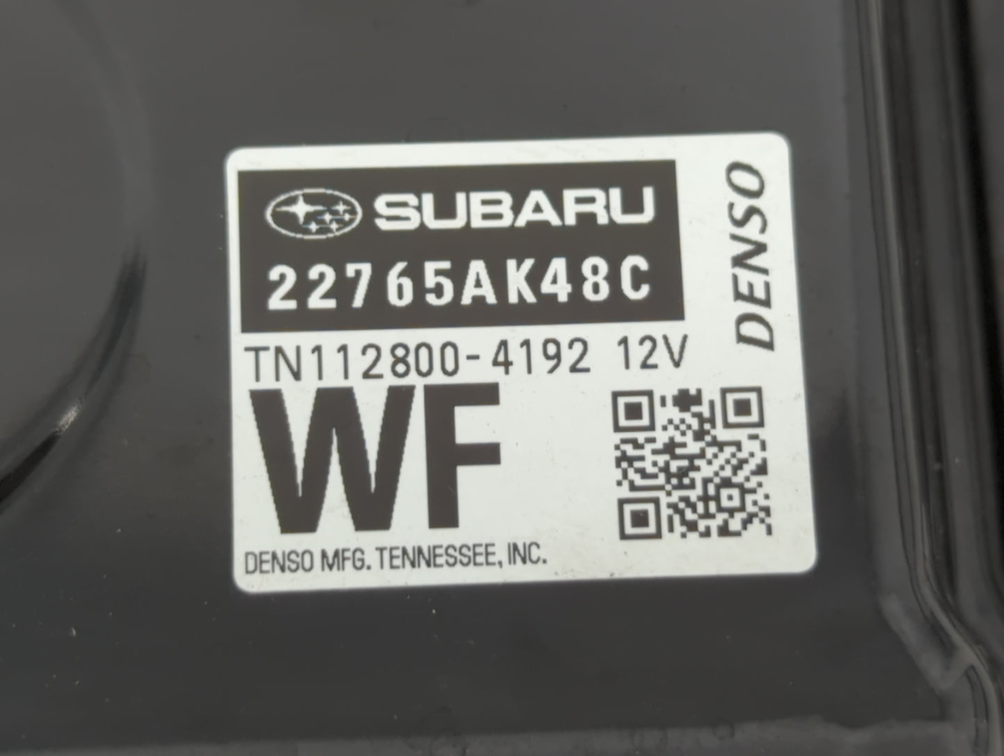 2017 Subaru Legacy PCM Engine Control Computer ECU ECM PCU OEM P/N:22765AK48A 22765AK48D, 22765AK48B, 22765AK48C Fits OEM Us