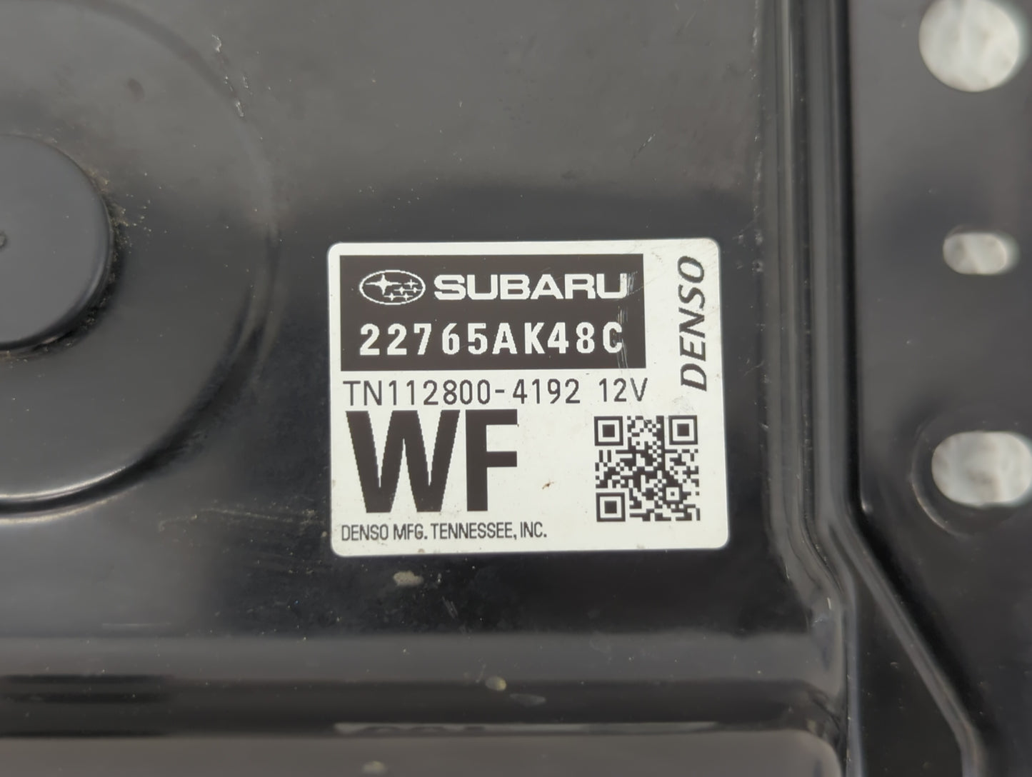 2017 Subaru Legacy PCM Engine Control Computer ECU ECM PCU OEM P/N:22765AK48C 22765AK16A Fits OEM Used Auto Parts - Oemuseda