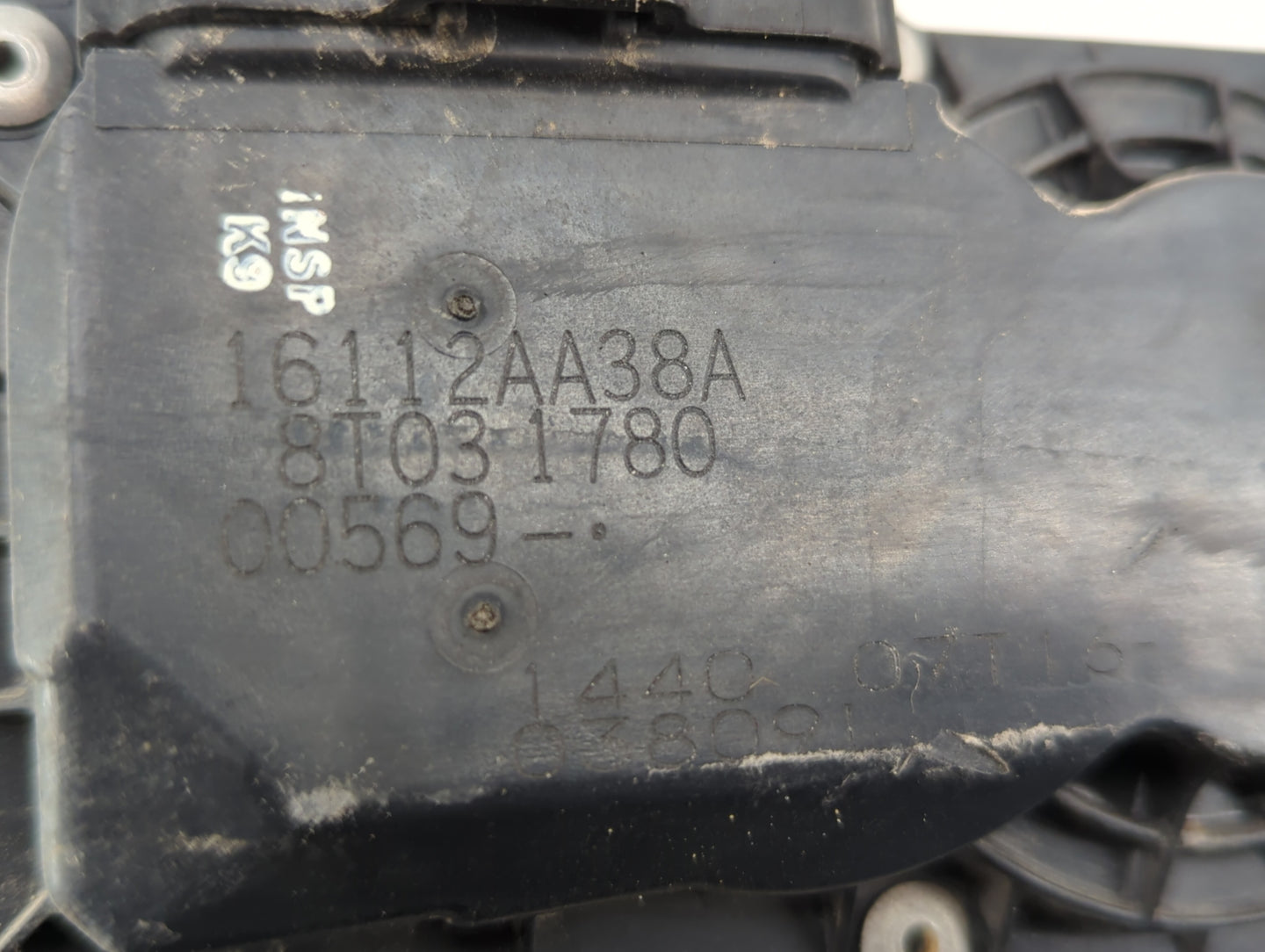 2013-2019 Subaru Legacy Throttle Body P/N:16112AA38A 16112AA36A Fits Fits 2013 2014 2015 2016 2017 2018 2019 OEM Used Auto P