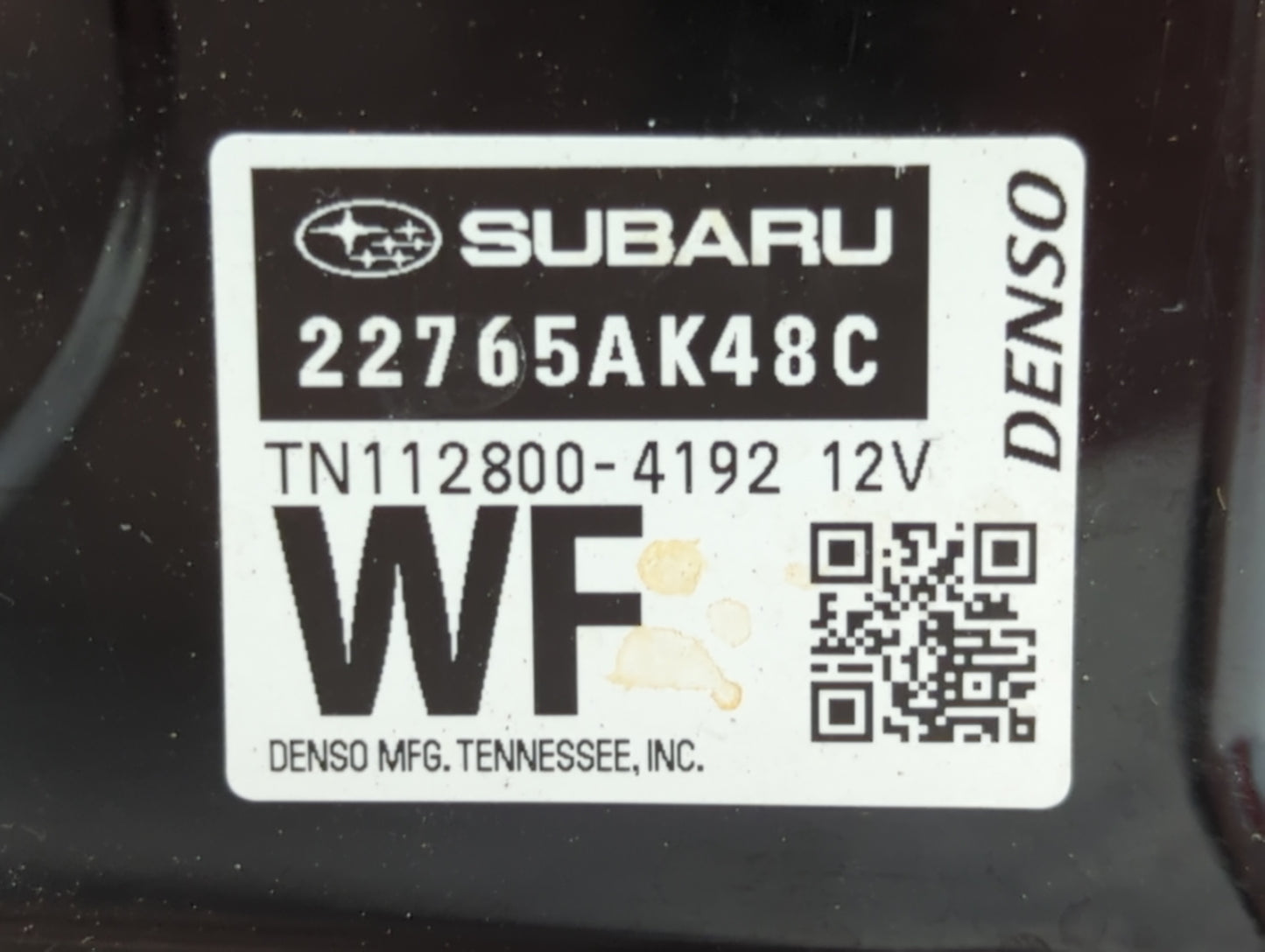 2017 Subaru Legacy PCM Engine Control Computer ECU ECM PCU OEM P/N:22765AK48C 22765AK48A Fits OEM Used Auto Parts - Oemuseda