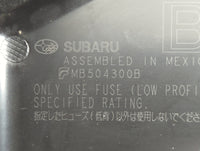 2015 Subaru Legacy Fusebox Fuse Box Panel Relay Module P/N:MB504300B Fits OEM Used Auto Parts - Oemusedautoparts1.com
