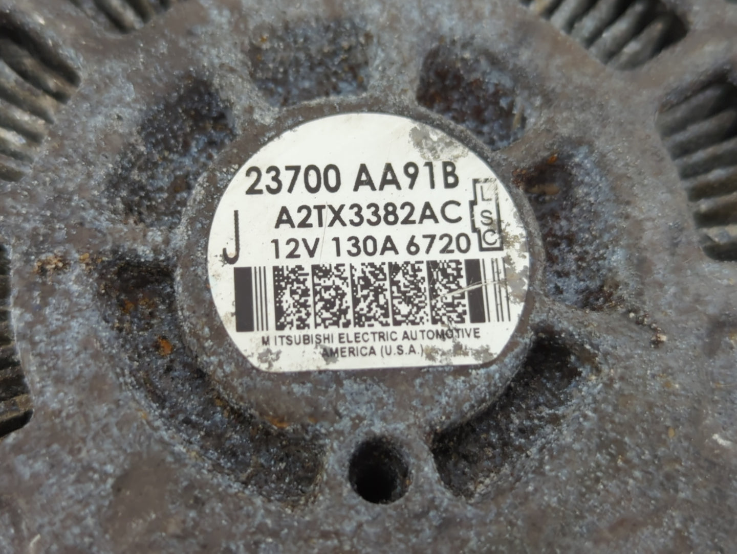 2015-2017 Subaru Legacy Alternator Replacement Generator Charging Assembly Engine OEM P/N:23700 AA91B 23700 AB01A Fits OEM U