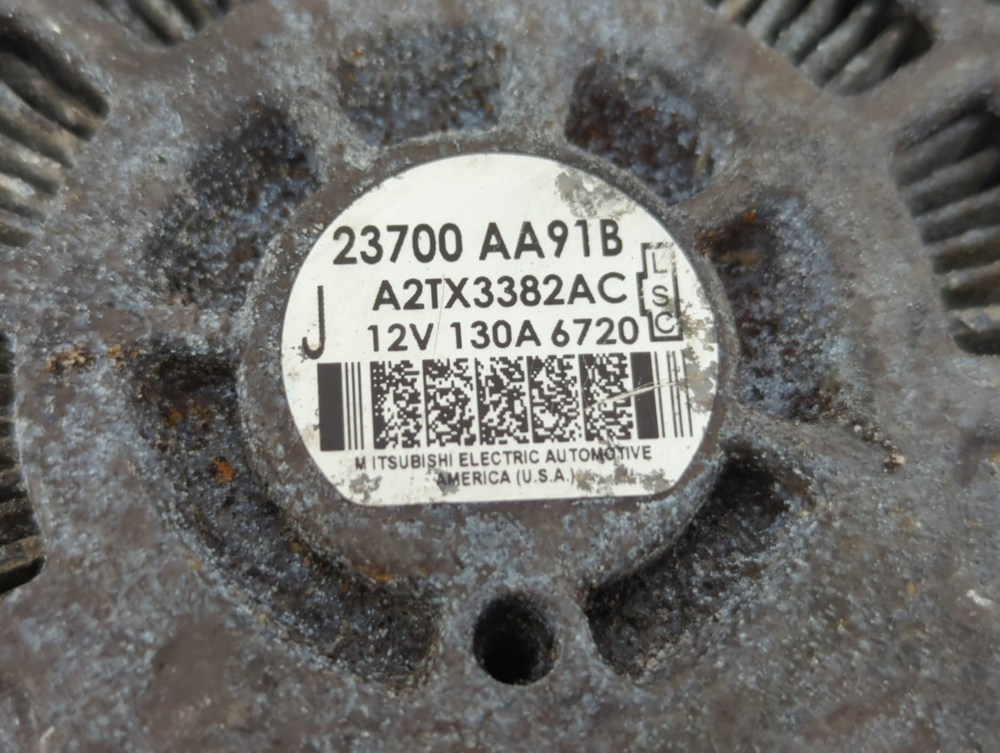 2015-2017 Subaru Legacy Alternator Replacement Generator Charging Assembly Engine OEM P/N:23700 AA91B 23700 AB01A Fits OEM U