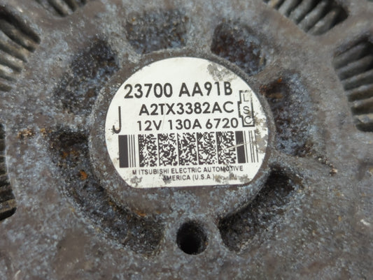 2015-2017 Subaru Legacy Alternator Replacement Generator Charging Assembly Engine OEM P/N:23700 AA91B 23700 AB01A Fits OEM Used Auto Parts