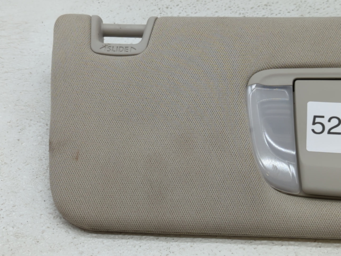 2015-2022 Subaru Legacy Sun Visor Shade Replacement Passenger Right Mirror Fits Fits 2015 2016 2017 2018 2019 2020 2021 2022