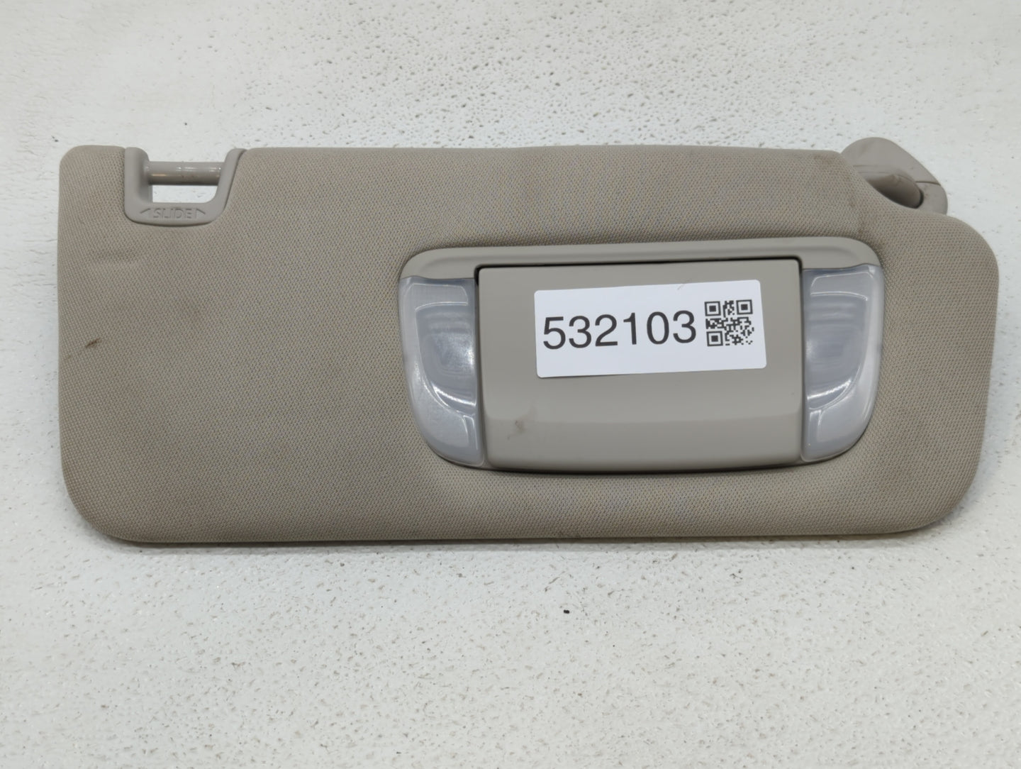 2015-2022 Subaru Legacy Sun Visor Shade Replacement Passenger Right Mirror Fits Fits 2015 2016 2017 2018 2019 2020 2021 2022