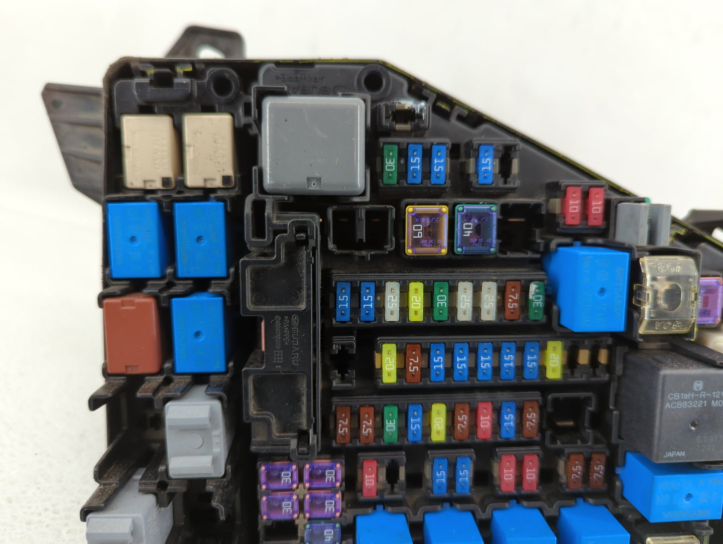 2015 Subaru Legacy Fusebox Fuse Box Panel Relay Module P/N:MB504300B MB503701B Fits OEM Used Auto Parts - Oemusedautoparts1.