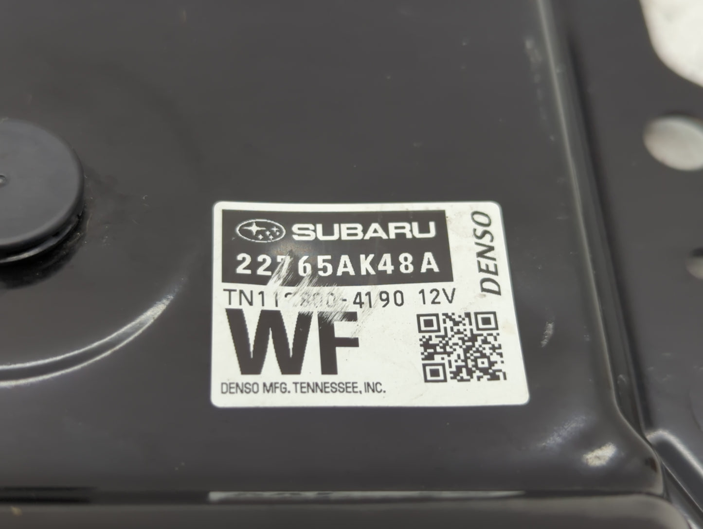 2017 Subaru Legacy PCM Engine Control Computer ECU ECM PCU OEM P/N:22765AK48A Fits OEM Used Auto Parts - Oemusedautoparts1.c