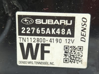 2017 Subaru Legacy PCM Engine Control Computer ECU ECM PCU OEM P/N:22765AK48C 22765AK48A Fits OEM Used Auto Parts - Oemuseda
