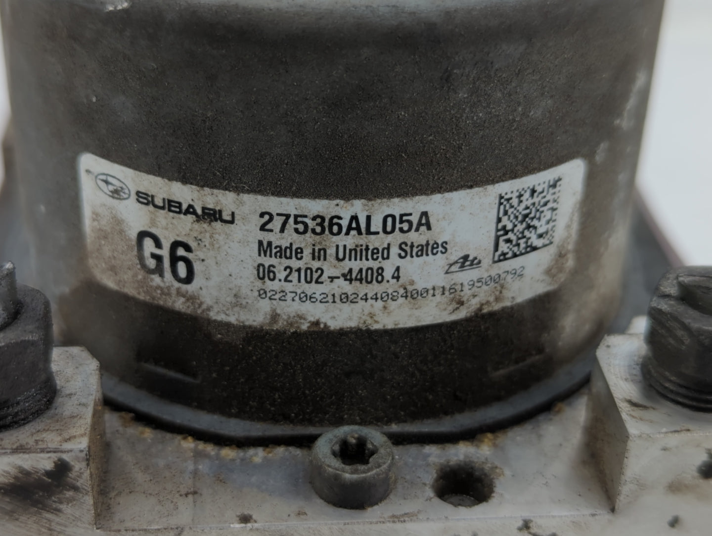 2017 Subaru Legacy ABS Pump Control Module Replacement P/N:27536AL05A Fits OEM Used Auto Parts - Oemusedautoparts1.com