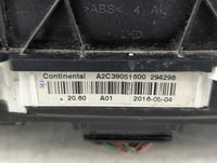 2017 Subaru Legacy Instrument Cluster Speedometer Gauges P/N:A2C39051600 Fits OEM Used Auto Parts - Oemusedautoparts1.com