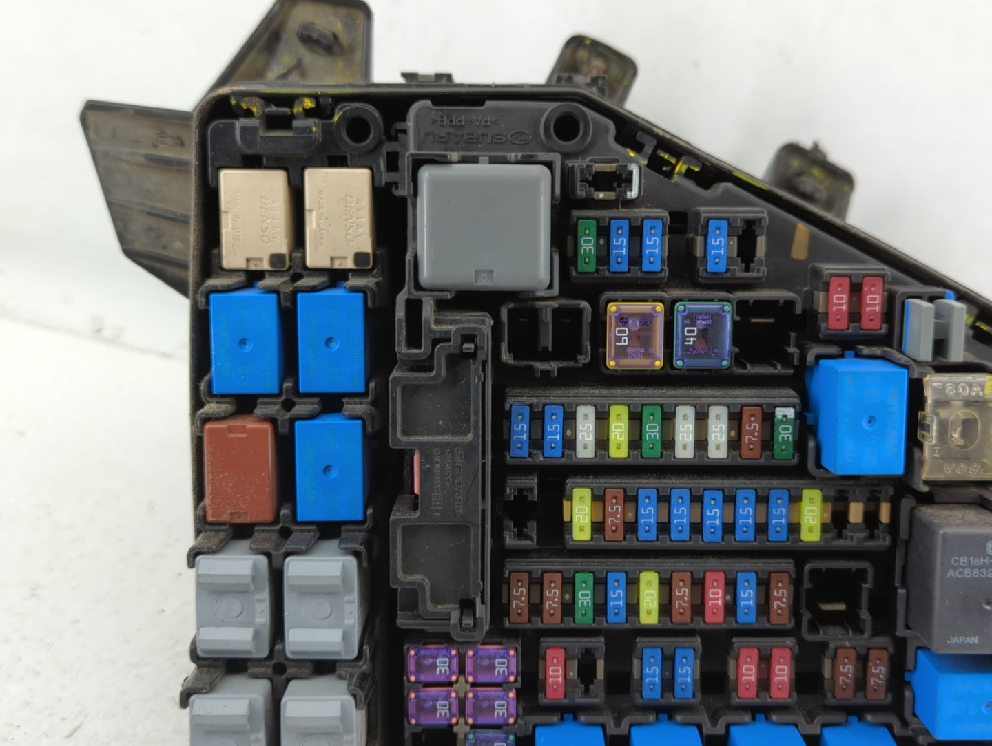2015 Subaru Legacy Fusebox Fuse Box Panel Relay Module P/N:MB504300B Fits OEM Used Auto Parts - Oemusedautoparts1.com