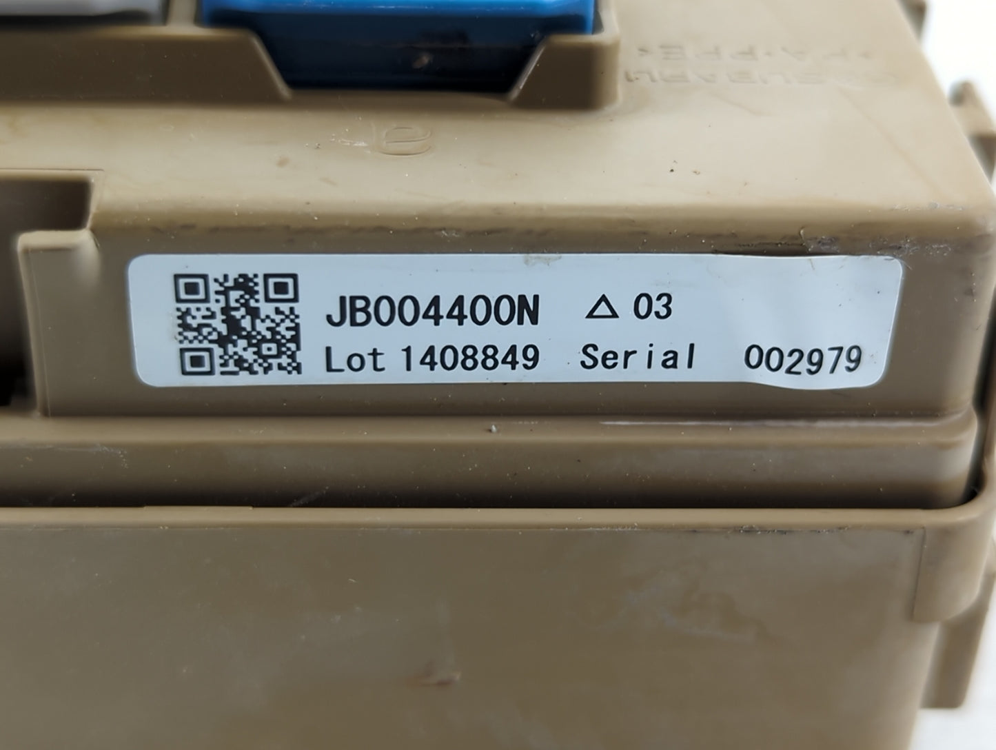 2015-2017 Subaru Legacy Fusebox Fuse Box Panel Relay Module P/N:X1T270 E13 116RI000757, E13 116RI Fits Fits 2015 2016 2017 O