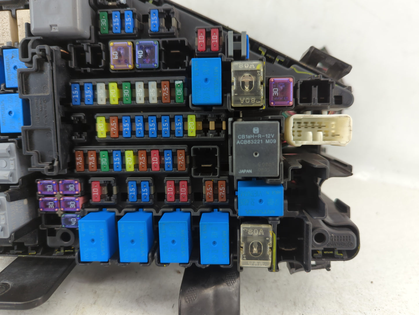 2015 Subaru Legacy Fusebox Fuse Box Panel Relay Module P/N:MB504300B Fits OEM Used Auto Parts - Oemusedautoparts1.com