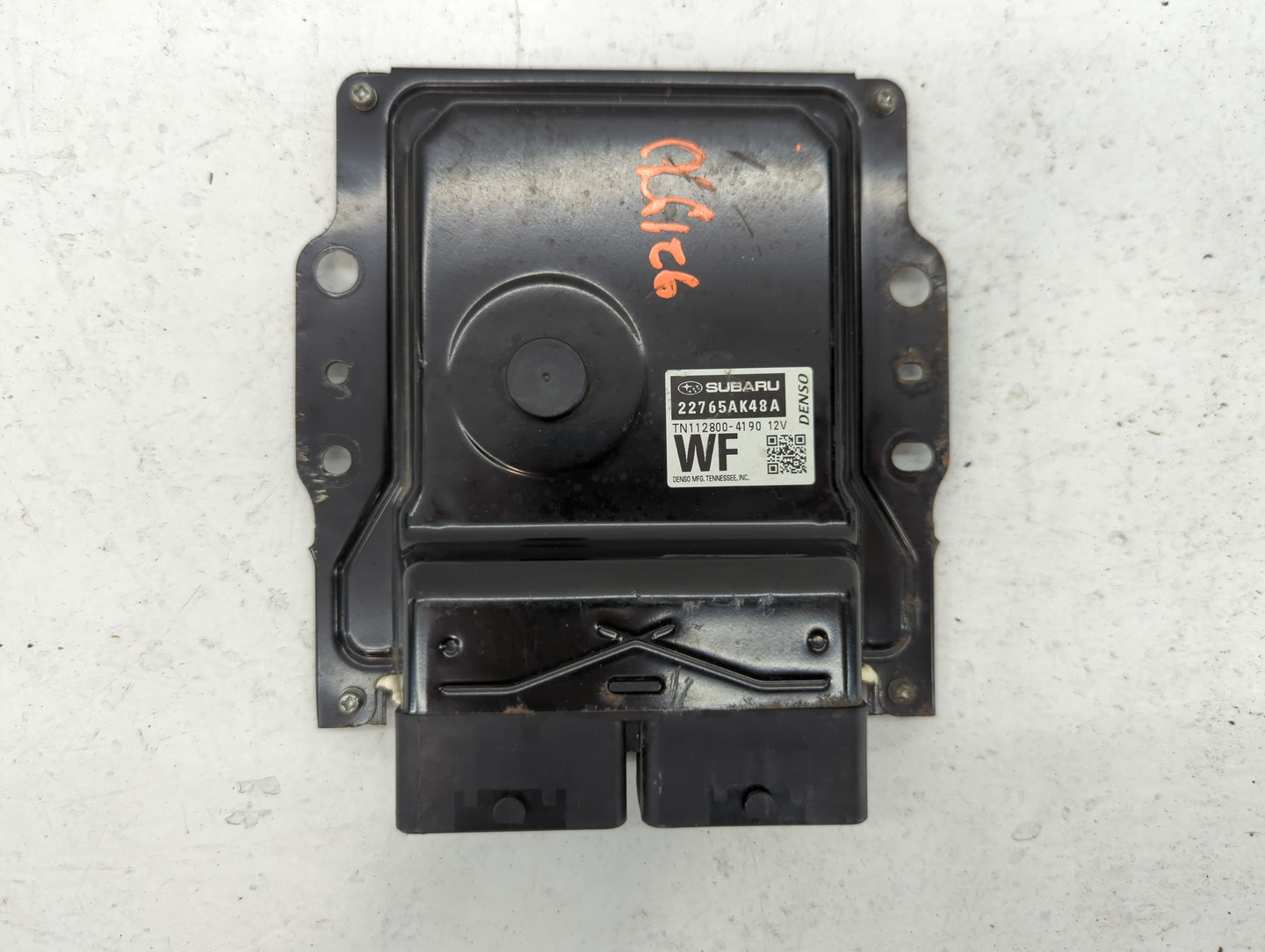2017 Subaru Legacy PCM Engine Control Computer ECU ECM PCU OEM P/N:22765AK48 A TN112800-4190 Fits OEM Used Auto Parts - Oemu