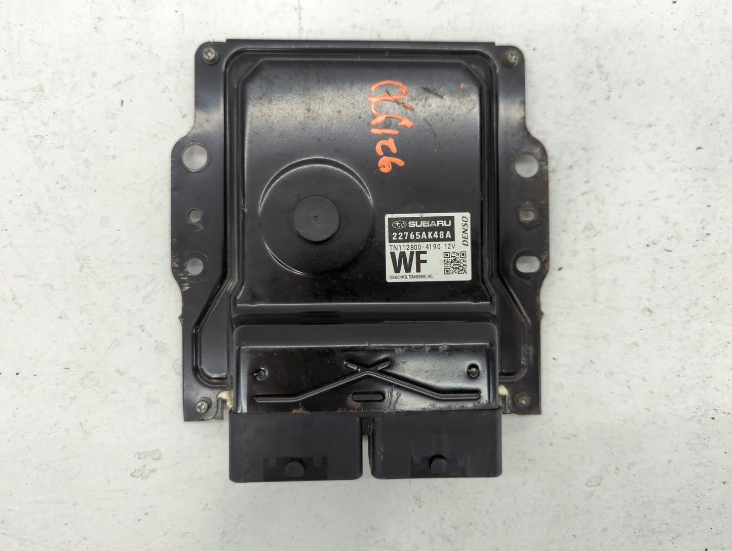 2017 Subaru Legacy PCM Engine Control Computer ECU ECM PCU OEM P/N:22765AK48 A TN112800-4190 Fits OEM Used Auto Parts - Oemu