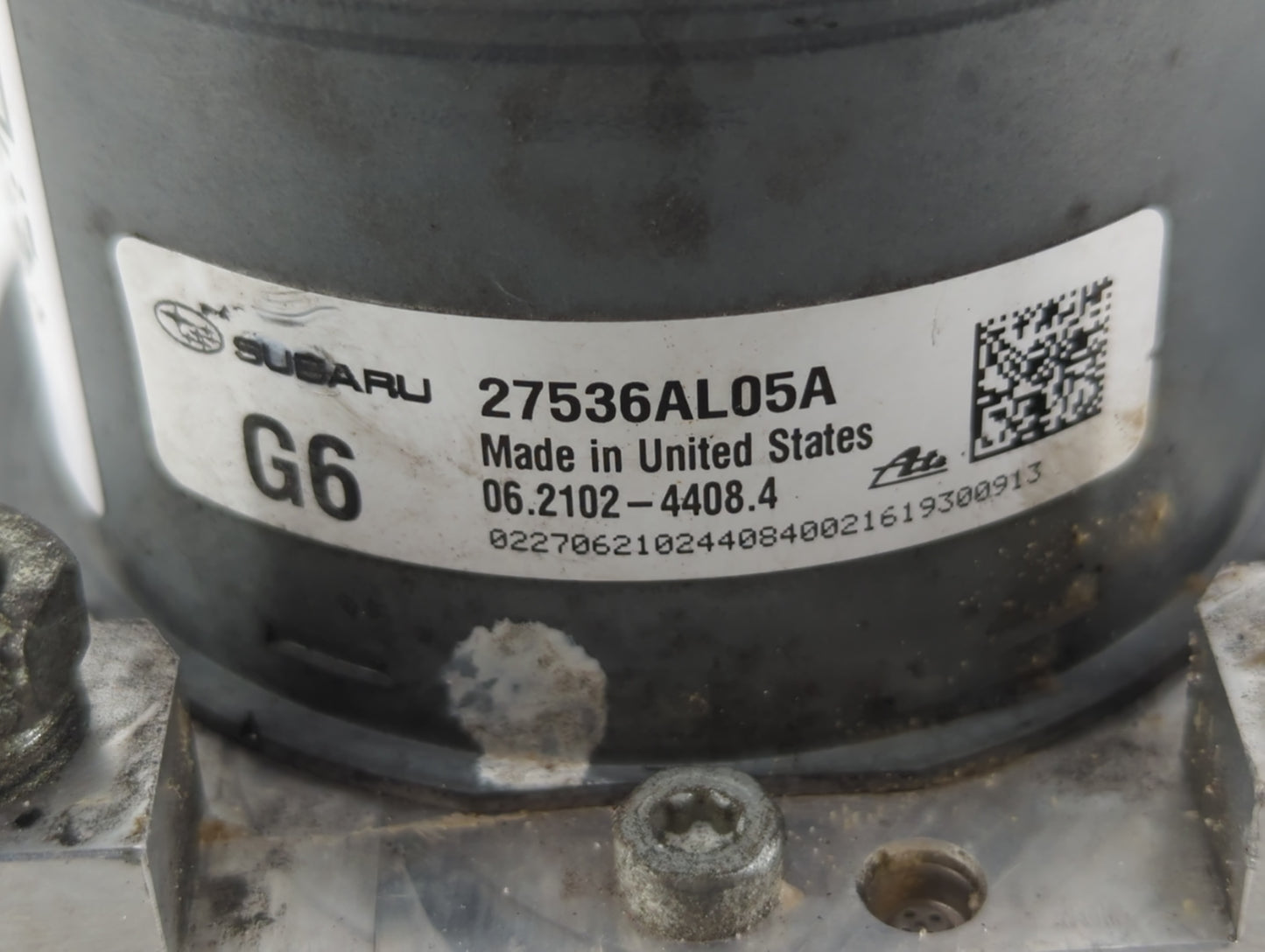 2017 Subaru Legacy ABS Pump Control Module Replacement P/N:27536AL05A Fits OEM Used Auto Parts - Oemusedautoparts1.com