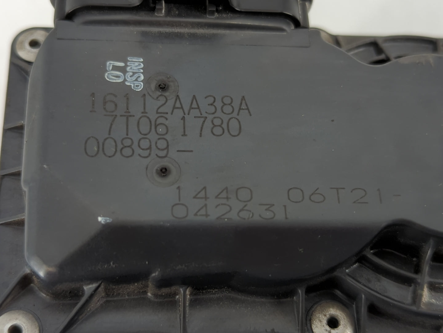 2013-2019 Subaru Legacy Throttle Body P/N:16112AA38A Fits Fits 2013 2014 2015 2016 2017 2018 2019 OEM Used Auto Parts - Oemu