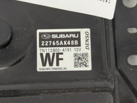 2017 Subaru Legacy PCM Engine Control Computer ECU ECM PCU OEM P/N:TN112800-4191 12V 22765AK48B Fits OEM Used Auto Parts - O