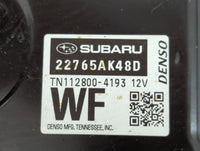 2017 Subaru Legacy PCM Engine Control Computer ECU ECM PCU OEM P/N:TN112800-4193 12V 22765AK48A Fits OEM Used Auto Parts - O