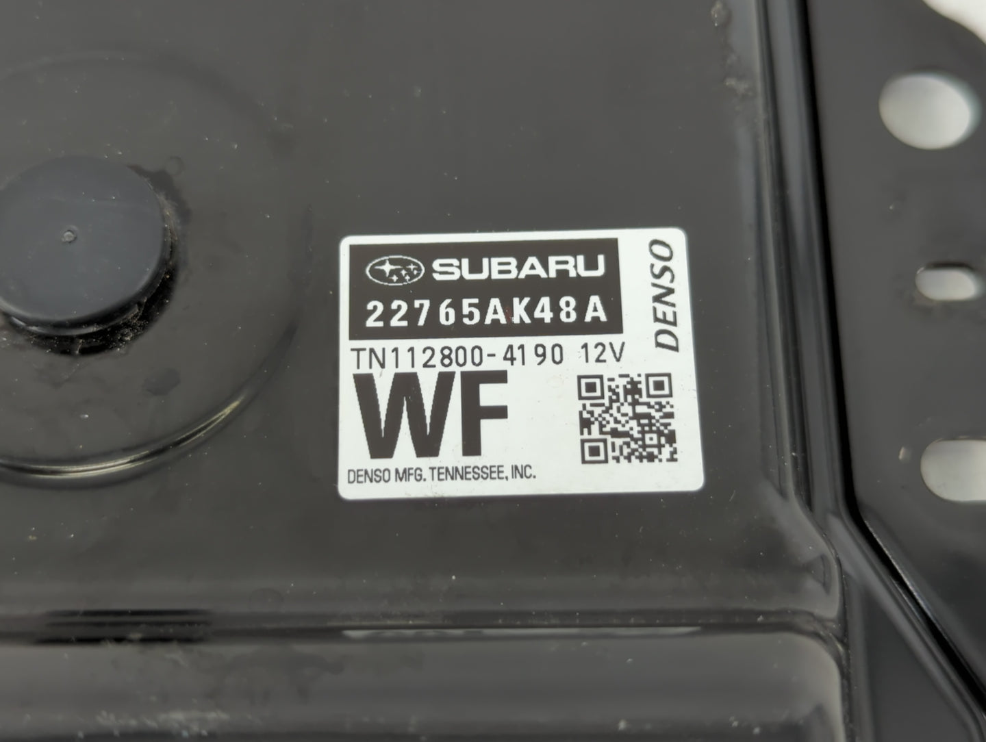 2017 Subaru Legacy PCM Engine Control Computer ECU ECM PCU OEM P/N:TN112800-4191 12V 22765AK48A Fits OEM Used Auto Parts - O