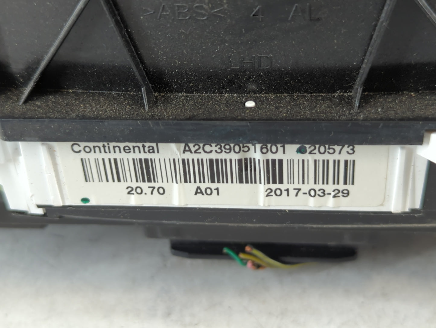 2017 Subaru Legacy Instrument Cluster Speedometer Gauges P/N:A2C39051601 Fits OEM Used Auto Parts - Oemusedautoparts1.com