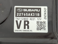2017 Subaru Legacy PCM Engine Control Computer ECU ECM PCU OEM P/N:TN112800-4221 22765AK31B Fits OEM Used Auto Parts - Oemus