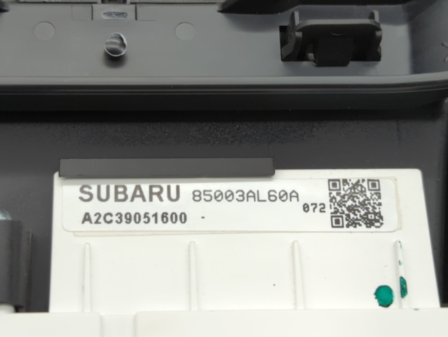 2017 Subaru Legacy Instrument Cluster Speedometer Gauges P/N:85003AL60A A2C39051600 Fits OEM Used Auto Parts - Oemusedautopa