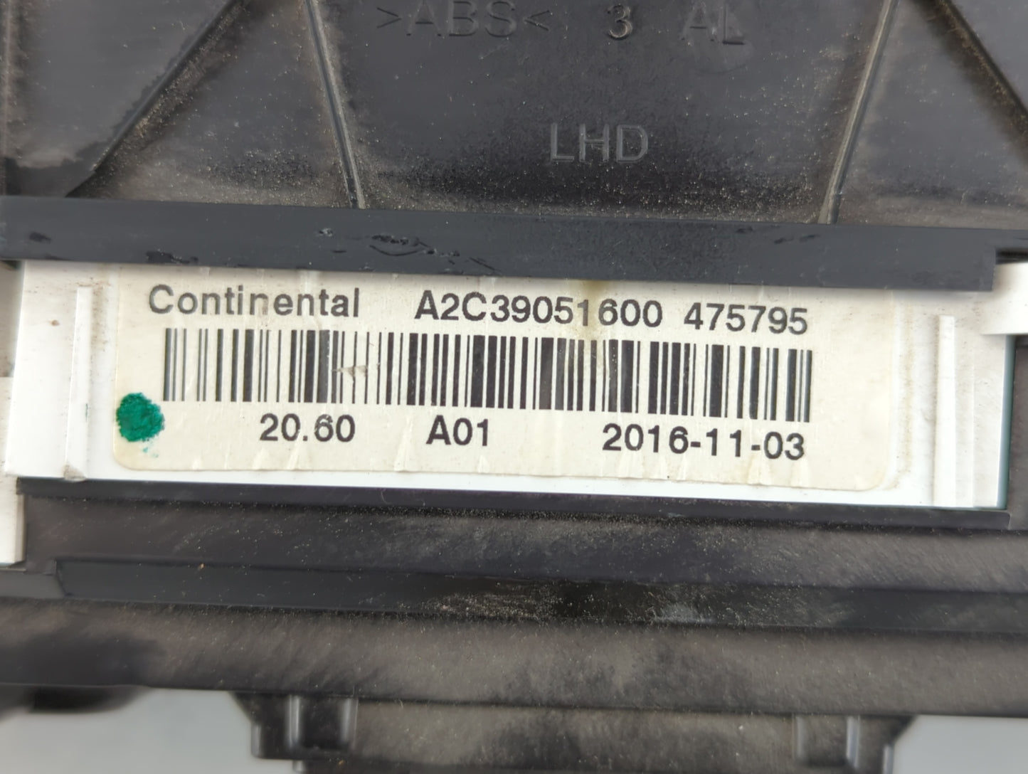 2017 Subaru Legacy Instrument Cluster Speedometer Gauges P/N:A2C39051600 Fits OEM Used Auto Parts - Oemusedautoparts1.com