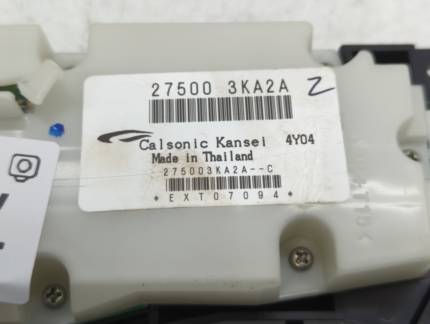2015-2017 Subaru Legacy Climate Control Module Temperature AC/Heater Replacement P/N:27500 3KA2A 72311 AL11B Fits OEM Used A