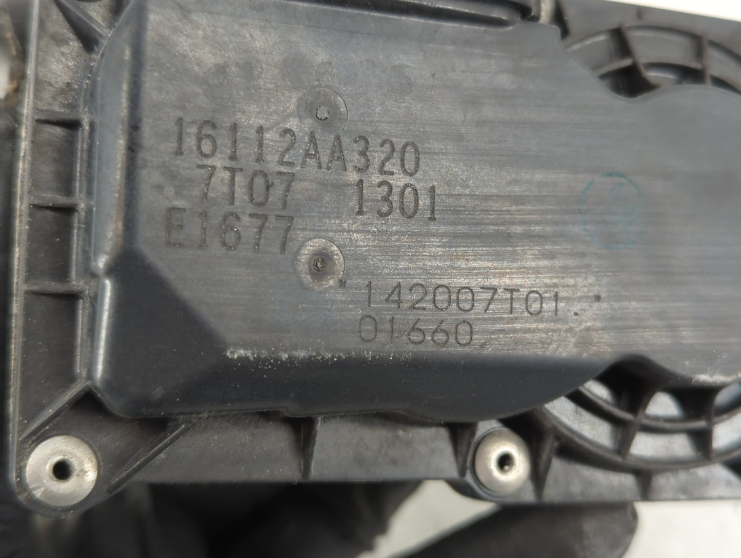 2010-2019 Subaru Legacy Throttle Body P/N:16112AA320 Fits Fits 2010 2011 2012 2013 2014 2015 2016 2017 2018 2019 OEM Used Au