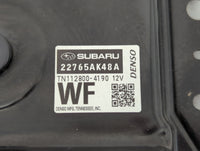 2017 Subaru Legacy PCM Engine Control Computer ECU ECM PCU OEM P/N:TN112800-4190 22765AK48A Fits OEM Used Auto Parts - Oemus