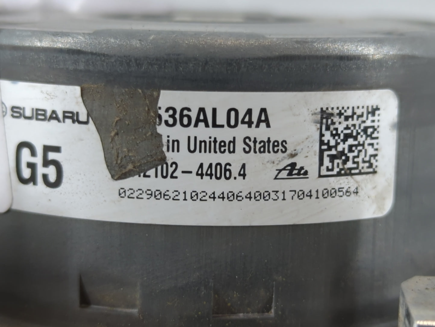 2017 Subaru Legacy ABS Pump Control Module Replacement P/N:36AL04A Fits OEM Used Auto Parts - Oemusedautoparts1.com