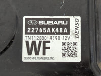 2017 Subaru Legacy PCM Engine Control Computer ECU ECM PCU OEM P/N:TN112800-4190 22765AK48A Fits OEM Used Auto Parts - Oemus