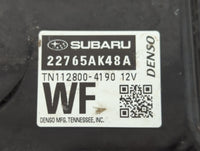 2017 Subaru Legacy PCM Engine Control Computer ECU ECM PCU OEM P/N:22765AK48A Fits OEM Used Auto Parts - Oemusedautoparts1.c