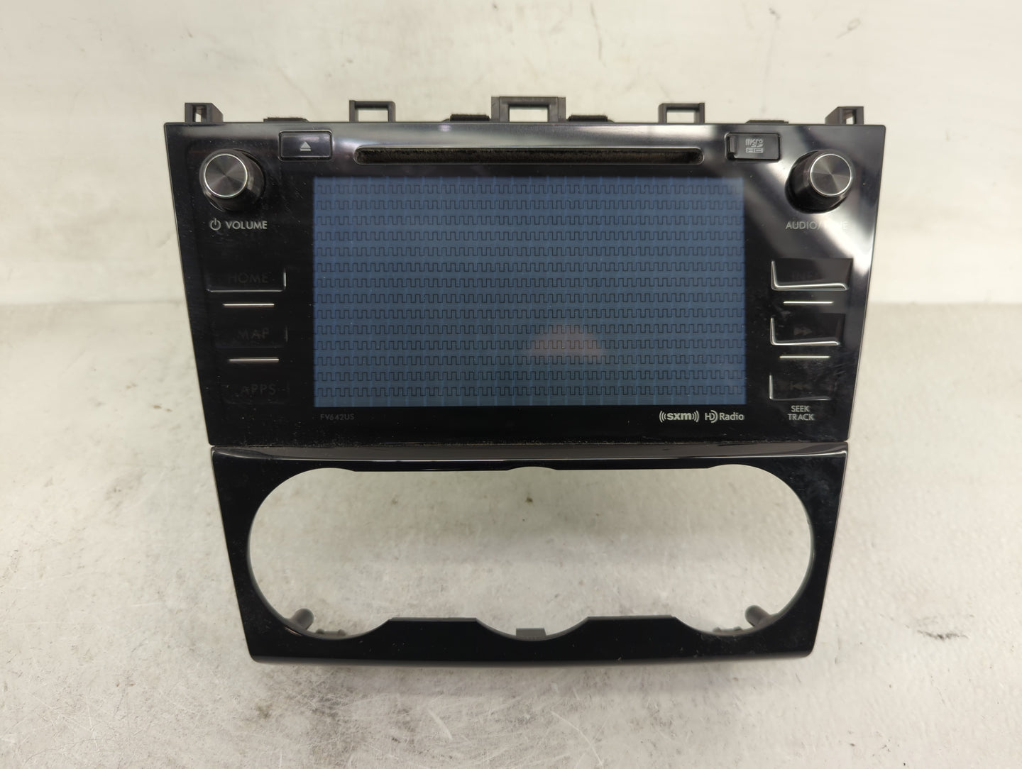 2017-2018 Subaru Wrx Radio AM FM Cd Player Receiver Replacement P/N:86271VA640 Fits Fits 2017 2018 OEM Used Auto Parts - Oem